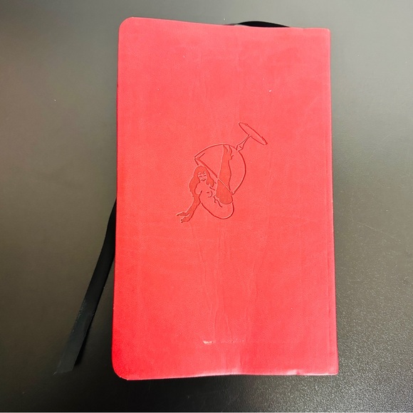 VINTAGE PLAYBOY Bartender’s Guide in Red Bound Leather VINTAGE Thomas Mario - Picture 7 of 13